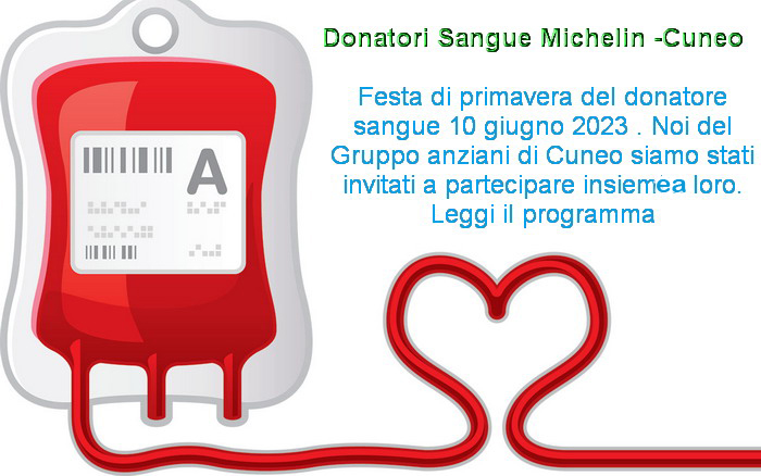 Donatori sangue Michelin-Cuneo